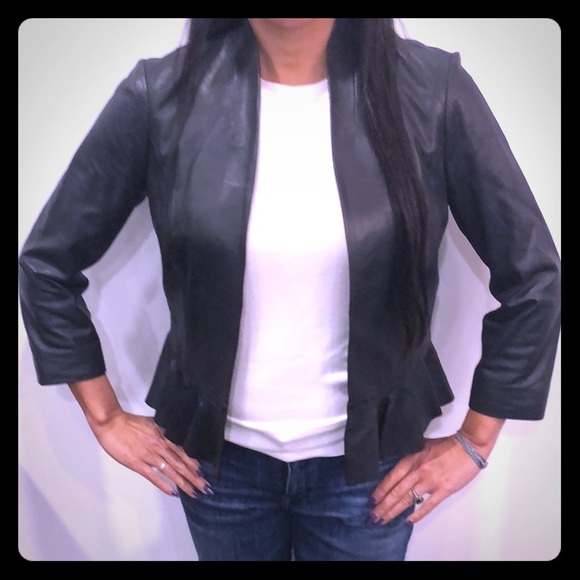 Ted Baker leather blazer - Picture 1 of 3